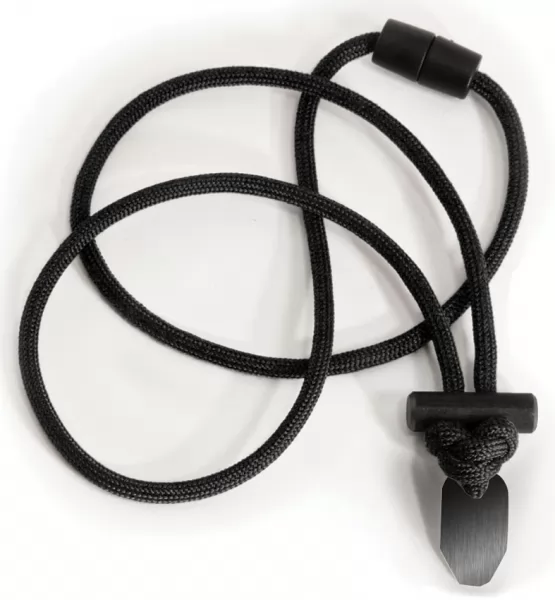Wazoo Survival Gear Firecraft Necklace Black WSG004B