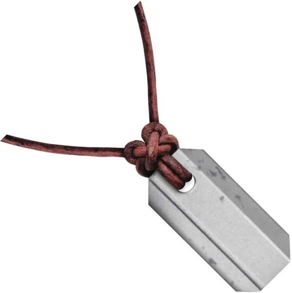 Wazoo Survival Gear Viking Whetstone Pendant Plain WSGNKLVKWH