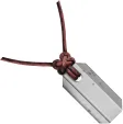Wazoo Survival Gear Viking Whetstone Pendant Plain - WSGNKLVKWH