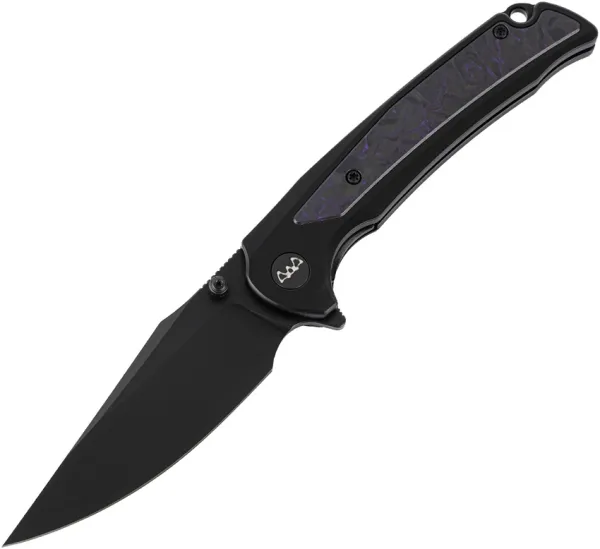 WIXCO Scort Linerlock Black-CF WXC14ANV