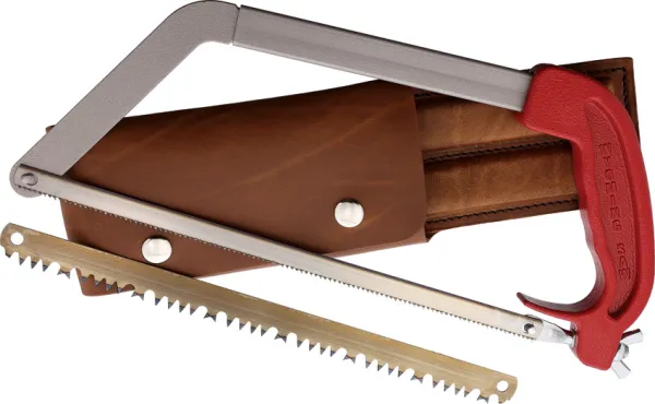 Wyoming WY21 Saw-1 Leather Case Bone & Wood Blades