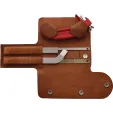 Wyoming WY21 Saw-1 Leather Case Bone & Wood Blades