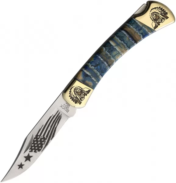 Yellowhorse Custom Buck 110 Lockback YH350