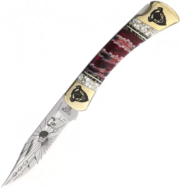 Yellowhorse Custom Buck 110 Red Mammoth YH353
