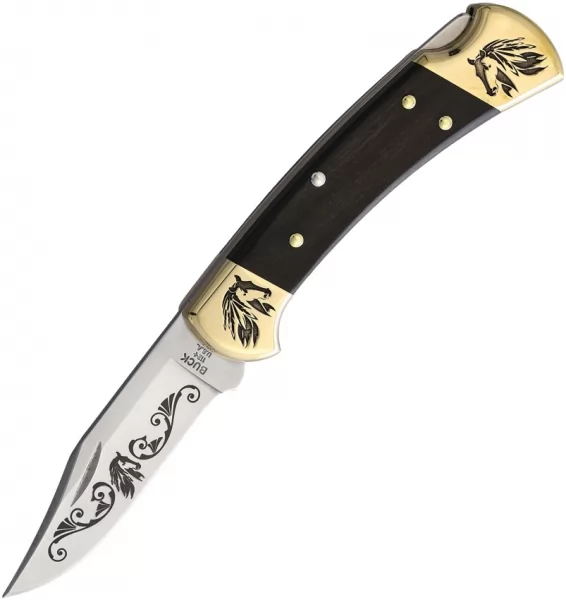 Yellowhorse Custom Buck 112 Lockback YH364