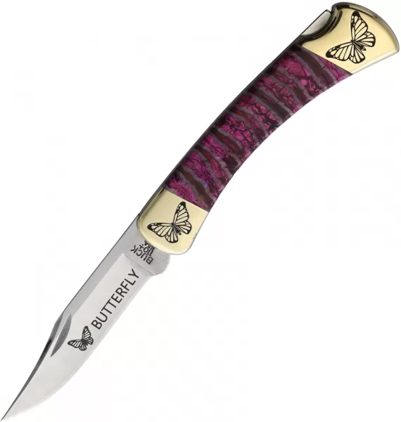 Yellowhorse Custom Buck 110 Lockback Red YH374