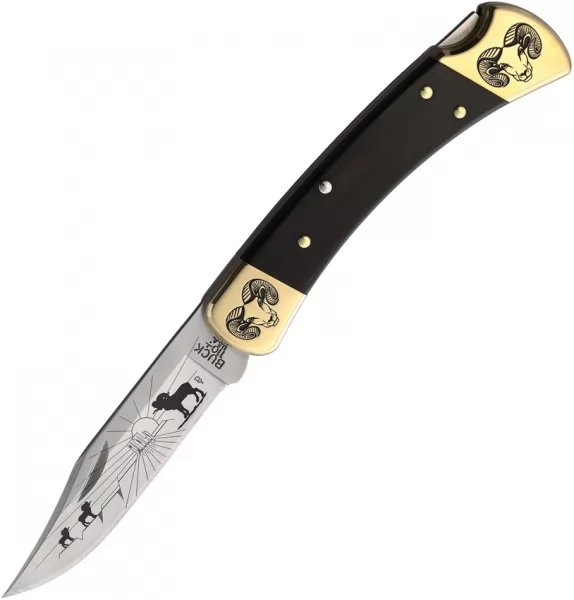 Yellowhorse Custom Buck 110 Lockback Ram YH377