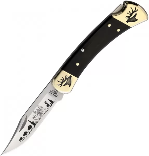Yellowhorse Custom Buck 110 Lockback Elk YH401