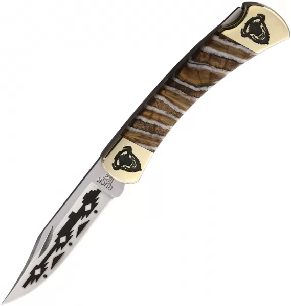 Yellowhorse Custom Buck 110 Lockback YH424