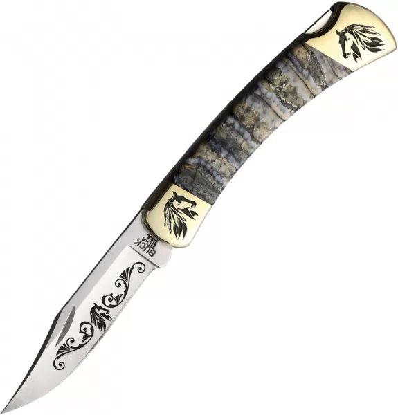 Yellowhorse Custom Buck 110 Lockback YH434