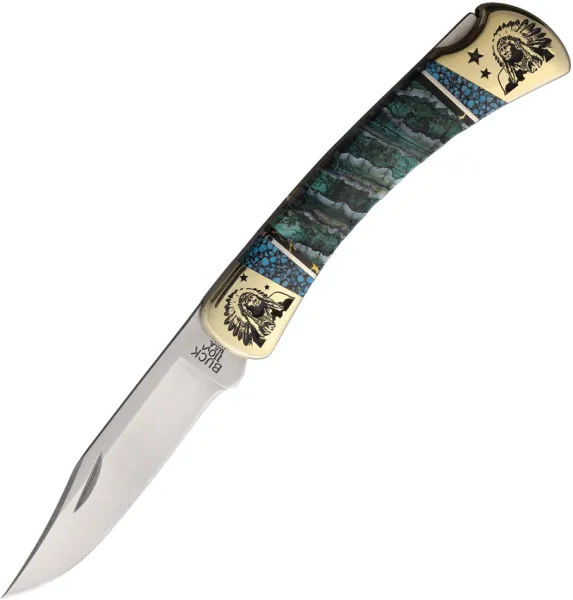 Yellowhorse Custom Buck 110 Lockback YH446