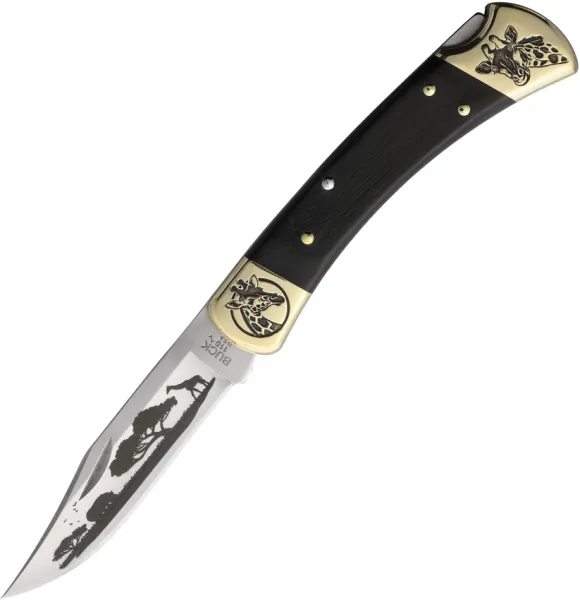 Yellowhorse Custom Buck 110 Lockback Gr YH452