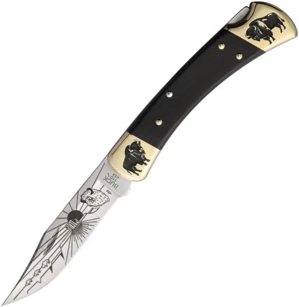 Yellowhorse Custom Buck 110 Lockback Bf YH455