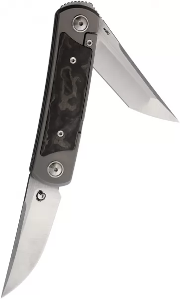 Yan Knives EMW Framelock Fat Carbon YKEMWBCFCF