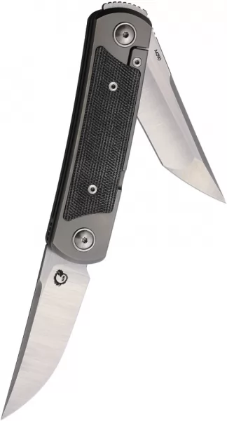 Yan Knives EMW Framelock Micarta YKEMWBM