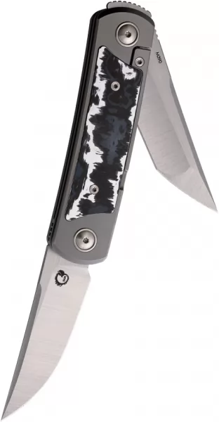 Yan Knives EMW Framelock Fat Carbon YKEMWWSFCF