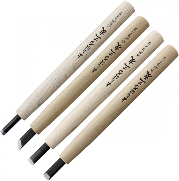 Yoshiharu Y-4 Japanese Carving Knife Set YSH011