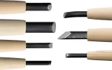 Yoshiharu Woodcarving Knife 7pcs Set YSH091