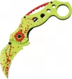 Z-Hunter Karambit A/O Linerlock Yellow - ZB051GR