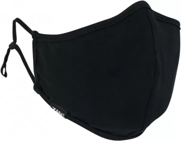 Zan Headgear Adjustable Face Mask Black ZHFMA114
