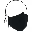 Zan Headgear Adjustable Face Mask Black ZHFMA114