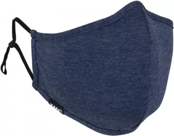 Zan Headgear Adjustable Face Mask Navy ZHFMA284