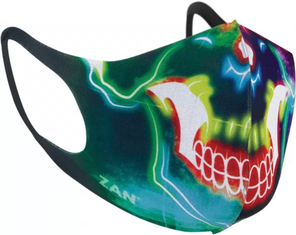 Zan Headgear Face Mask Two Pack Skull ZHFMLW098