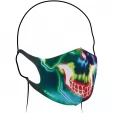 Zan Headgear Face Mask Two Pack Skull ZHFMLW098