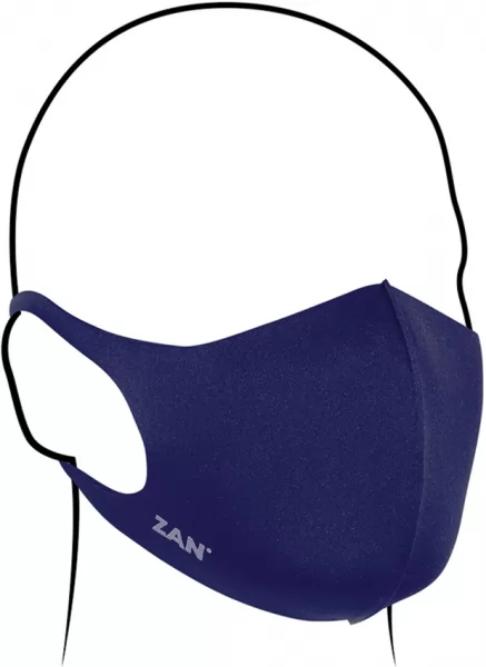 Zan Headgear Face Mask Navy Blue ZHFMLW284