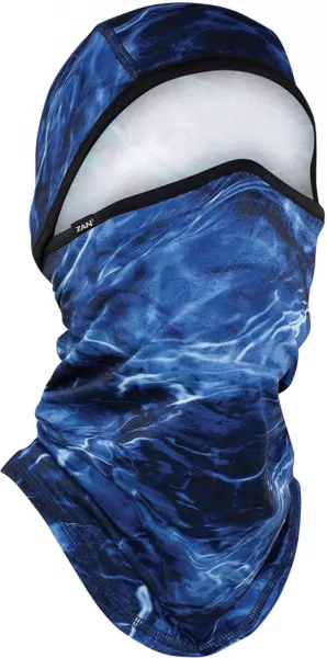 Zan Headgear Convertible Balaclava Aqua ZHWB4L276