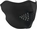 Zan Headgear Half Face Mask Black - ZHWNFM114H