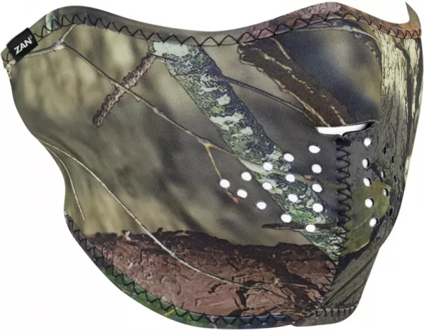 Zan Headgear Half Face Mask Mossy Oak ZHWNFM270H