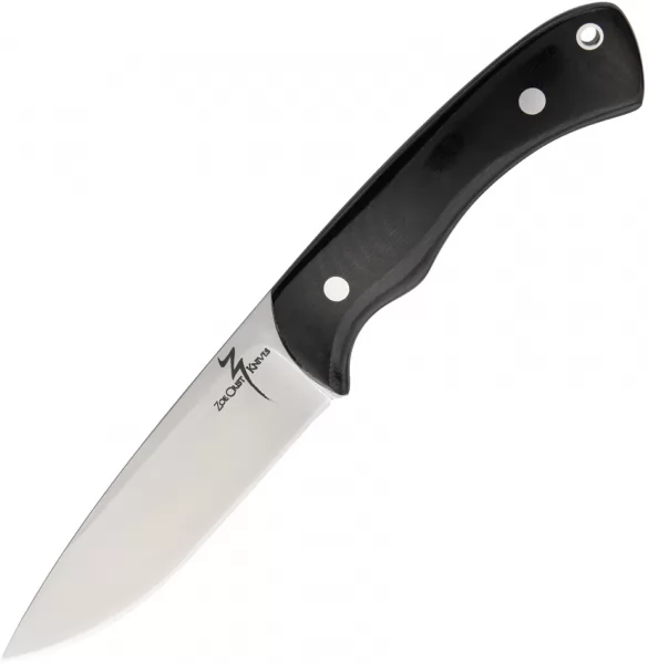 Zoe Crist Knives Saluda Black Canvas Micarta ZK14MBC