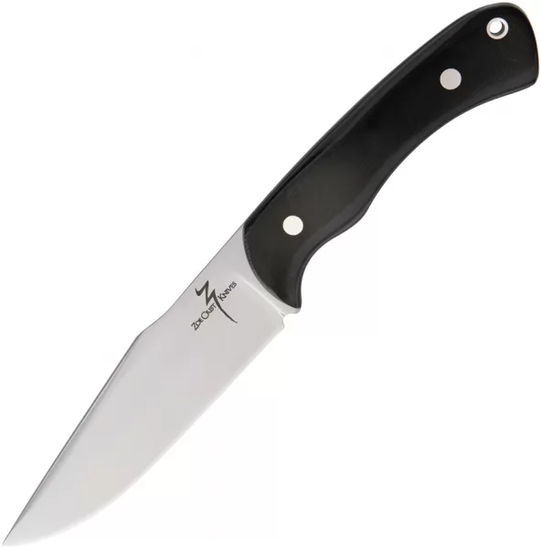 Zoe Crist Knives Santa Fe Black Canvas Micarta ZK15MBC