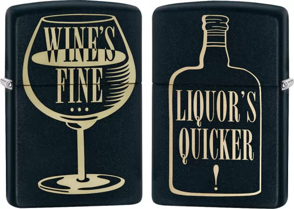 Zippo Wines Fine Liquors Quicker lights ZO02212