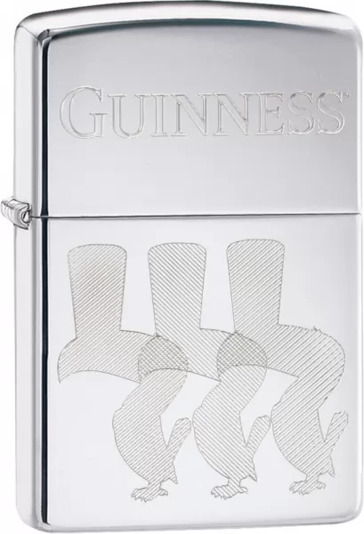 Zippo Guinness Toucan lights ZO03111