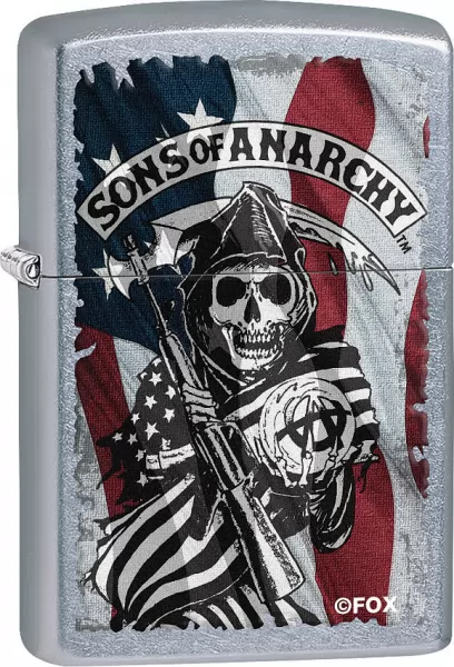 Zippo Sons Of Anarchy Lighter lights ZO05254