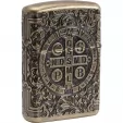 Zippo Armor St. Benedict Design lights ZO06197