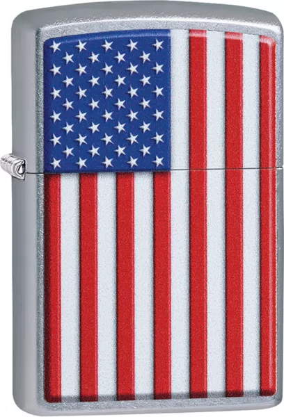Zippo Patriotic Lighter lights ZO06229