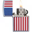 Zippo Patriotic Lighter lights ZO06229