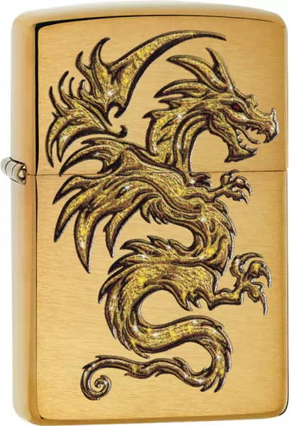 Zippo Dragon Lighter lights ZO06234