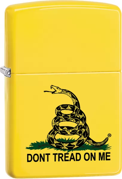 Zippo Dont Tread On Me Lighter lights ZO07514