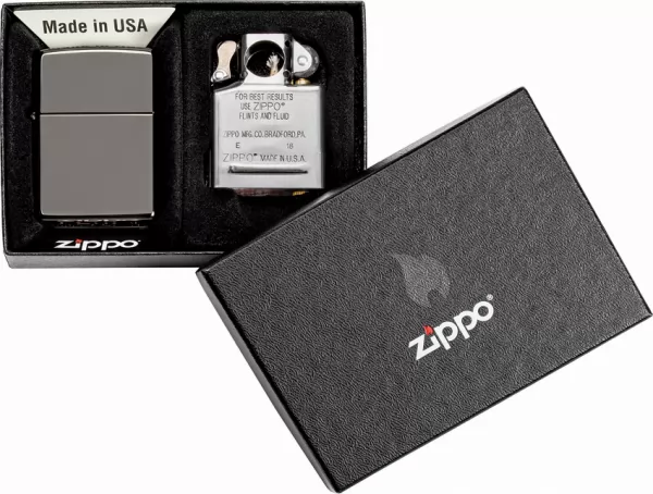 Zippo Lighter and Pipe Insert Combo lights ZO07658
