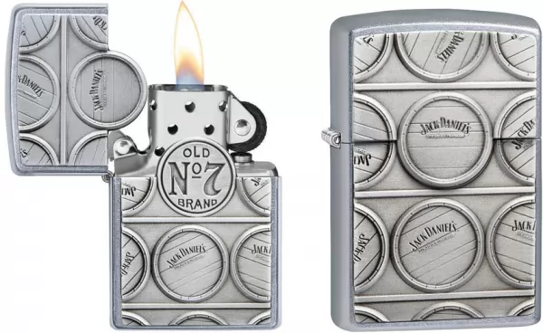 Zippo Jack Daniels Surprise Lighter lights ZO07681