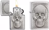 Zippo Skull with Brain Surprise - ZO07682