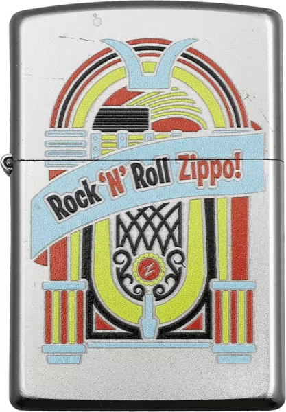 Zippo Juke Box Lighter lights ZO08424