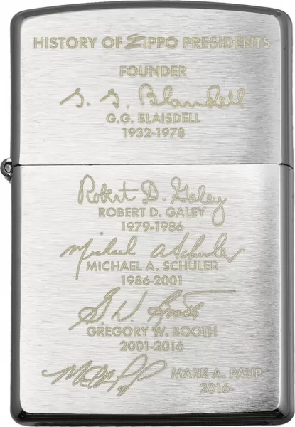 Zippo Presidents Lighter lights ZO08444