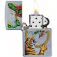 Zippo Chinese Dragon Lighter lights ZO08712