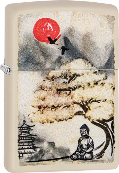 Zippo Pagoda Bonsai Buddha Lighter lights ZO08776
