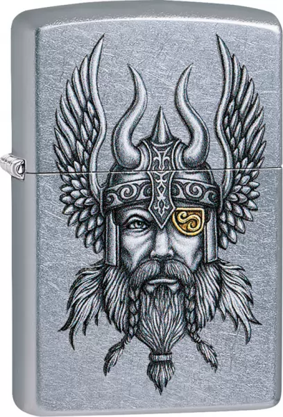 Zippo Viking Warrior Lighter lights ZO09079